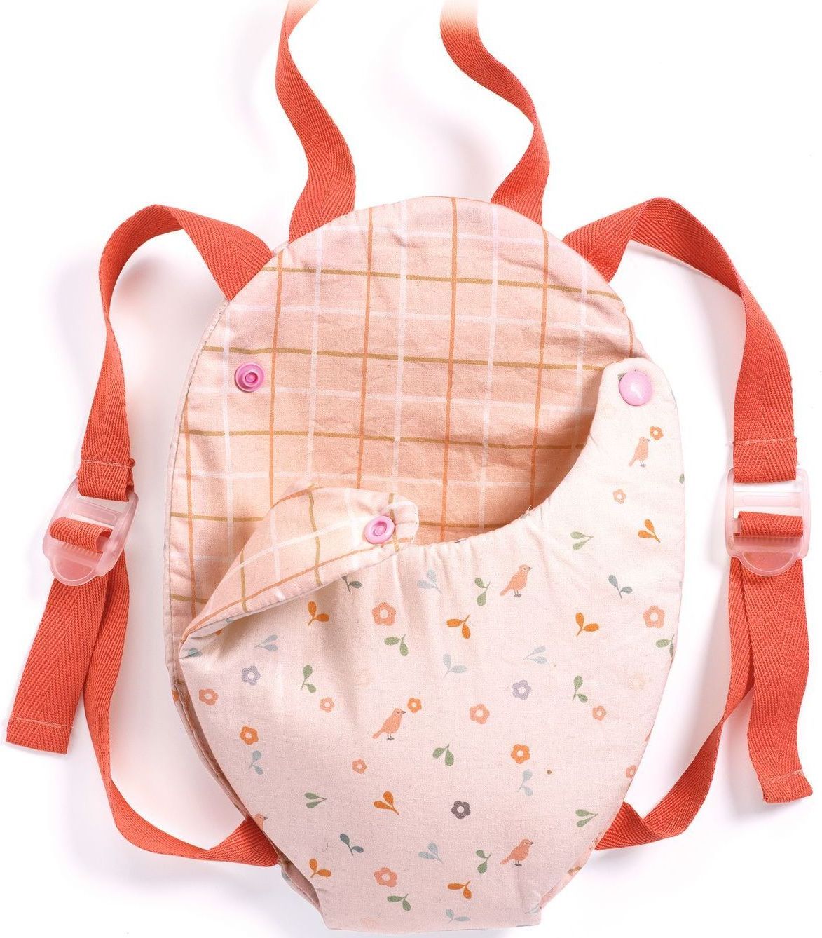 Djeco Dolls - Walking Baby carrier Lavender