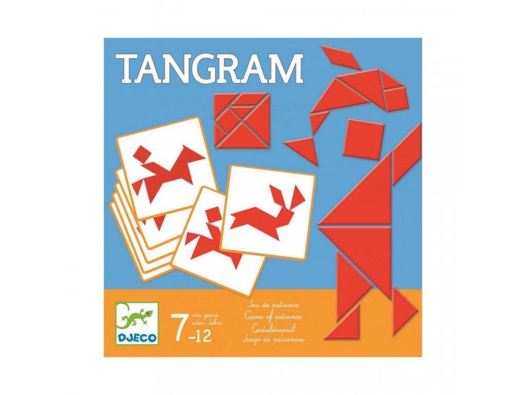 Logická hra Tangram Djeco