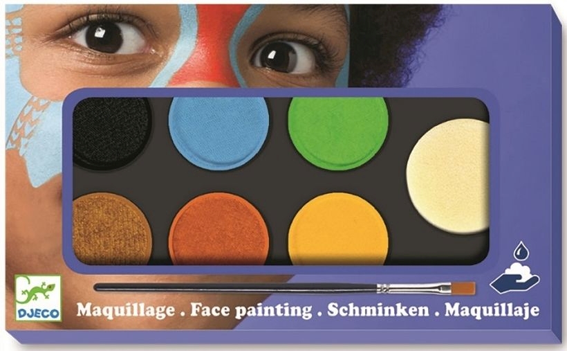 Levně Djeco barvy k malování na obličej - přírodní odstíny