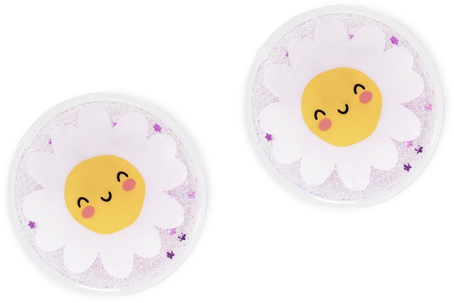 Legami Chill Out - 2 Reusable Cooling Eye Pads - Daisy