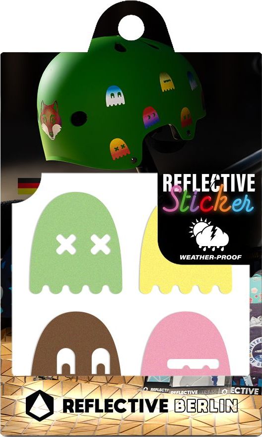 Levně Reflective Berlin Reflective Decals - Ghosts - ice cream