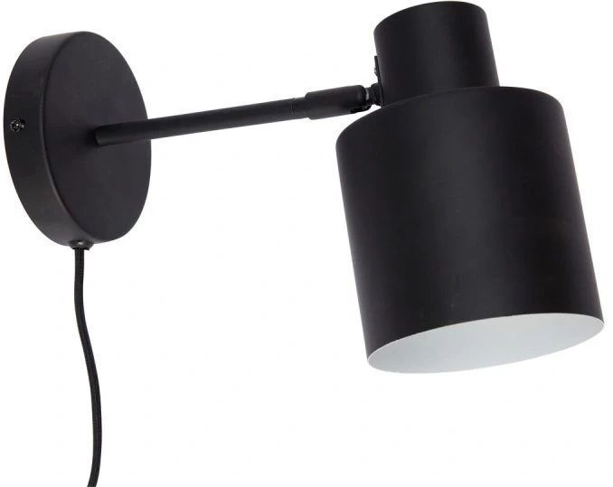 Levně Hubsch Fuse Wall Lamp - Black