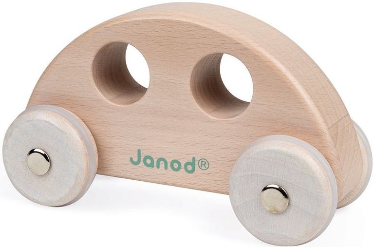 Janod Sweet Cocoon Push-Along Vehicle – wood