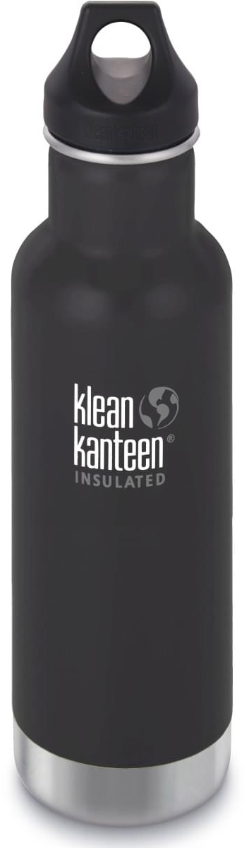 Klean Kanteen Insulated Classic w/Loop Cap - shale black 592 ml