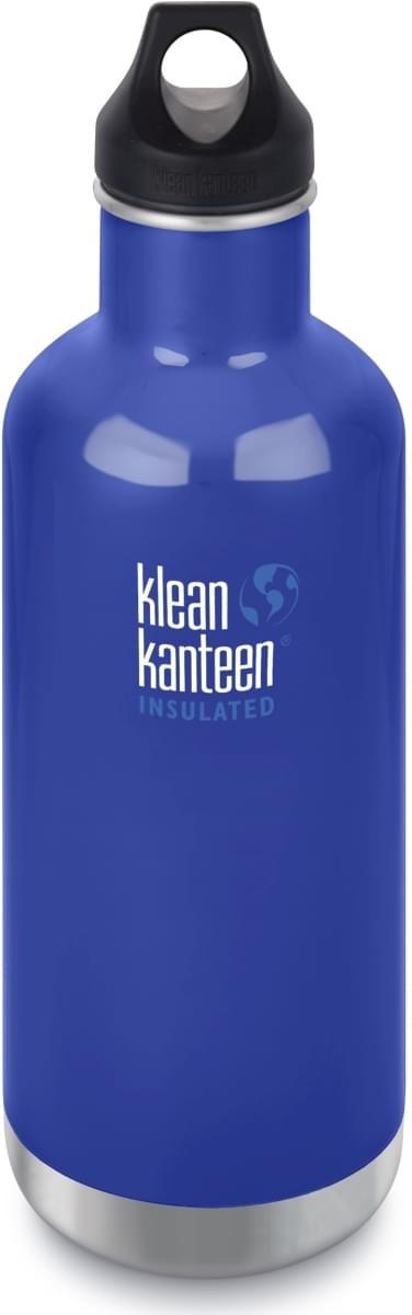 Klean Kanteen Insulated Classic w/Loop Cap - coastal waters 946 ml
