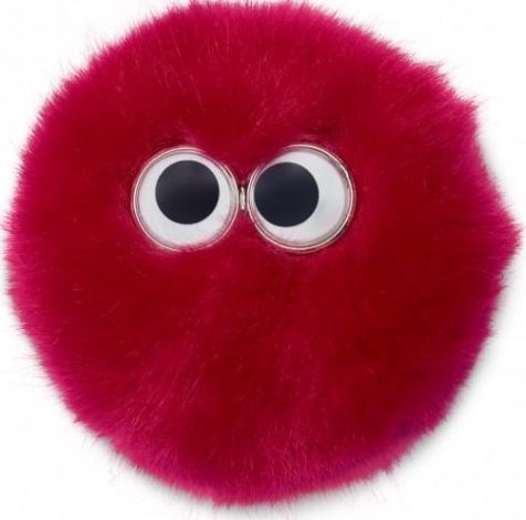 Levně Ergobag Fluffy Klettie-Pink-Fleece
