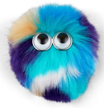 Levně Ergobag Fluffy Klettie - Blue-Turquoise
