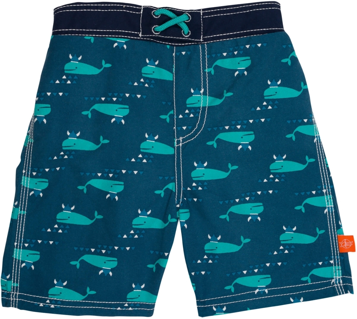 Levně Lassig Board Shorts Boys - blue whale 74-80