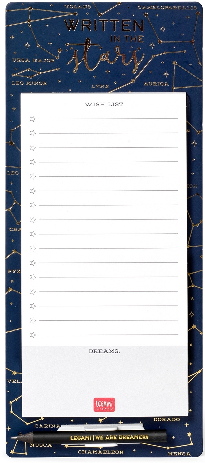 Legami Don't Forget - Magnetic Notepad - Stars