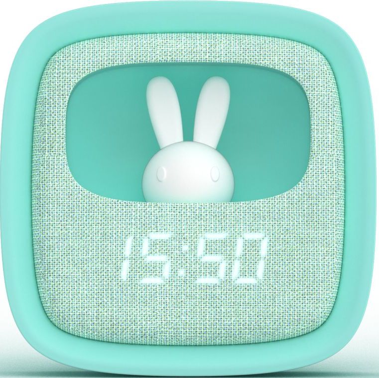 MOB Billy Clock and light - blue