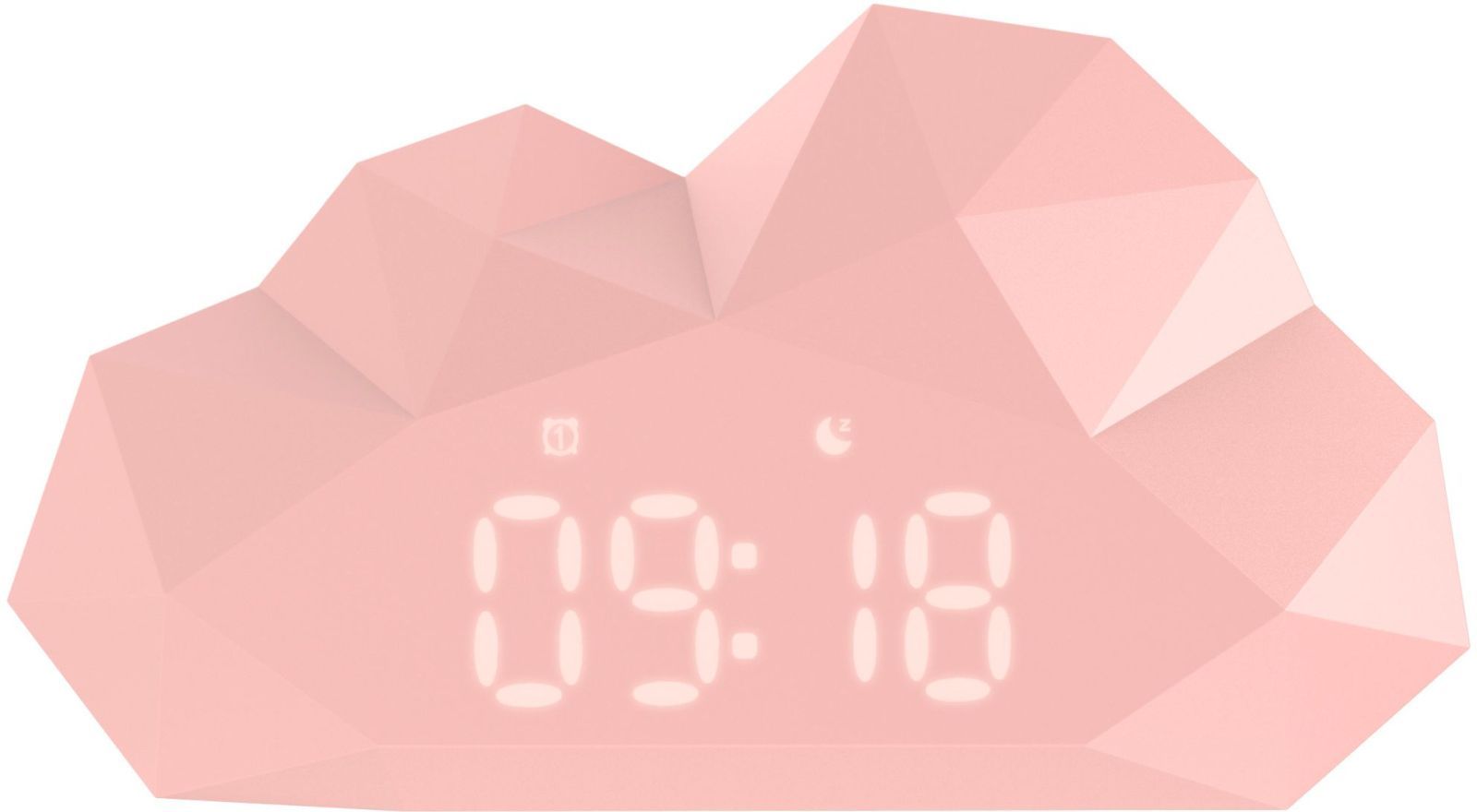 Levně MOB Mini Cloudy Clock - pink