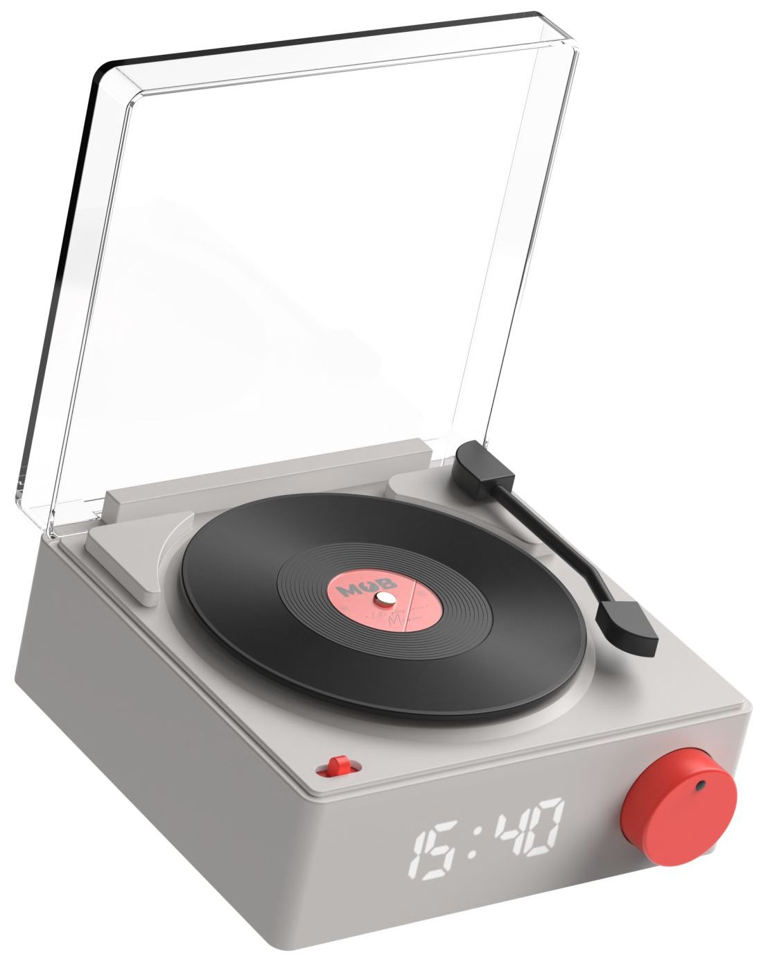 MOB VS-80 Speaker & Clock - Grey
