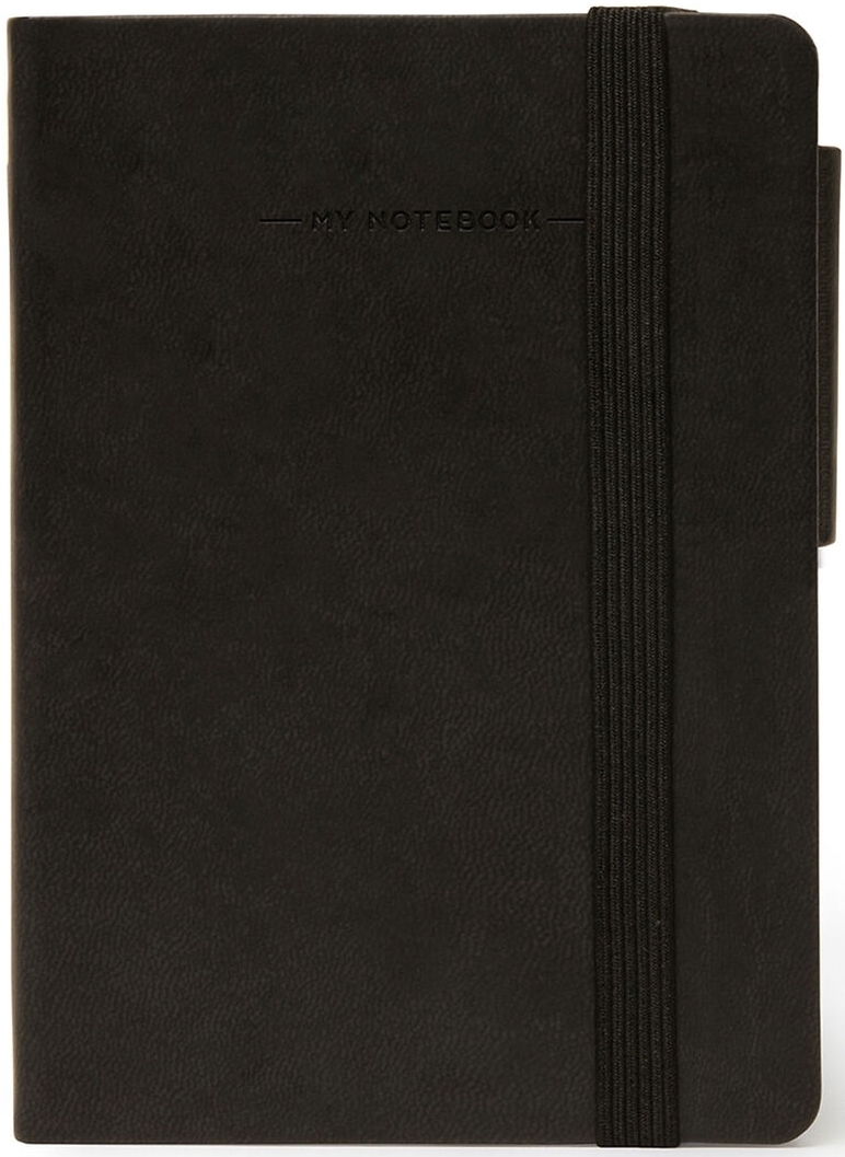 Levně Legami My Notebook - Small Lined Black
