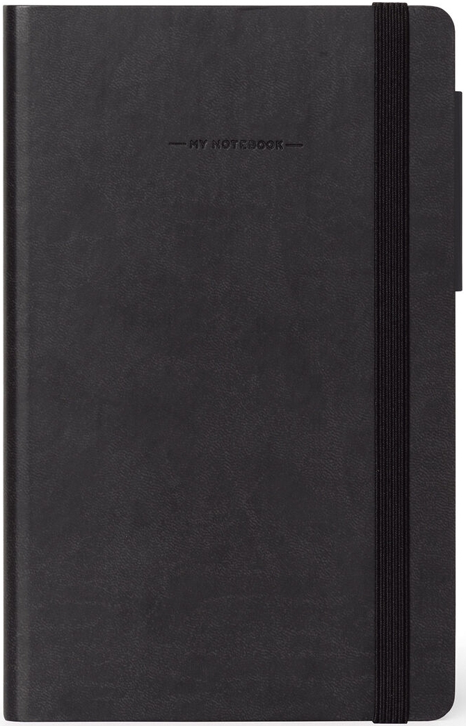 Levně Legami My Notebook - Medium Lined Black