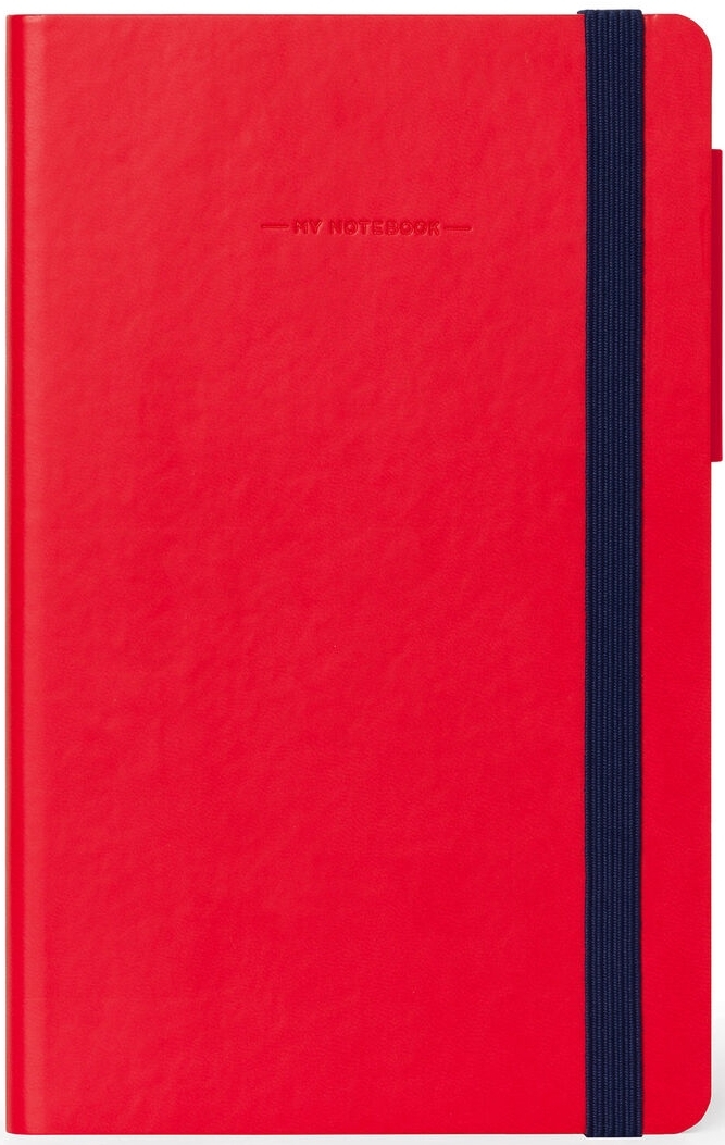 Legami My Notebook - Medium Lined Red