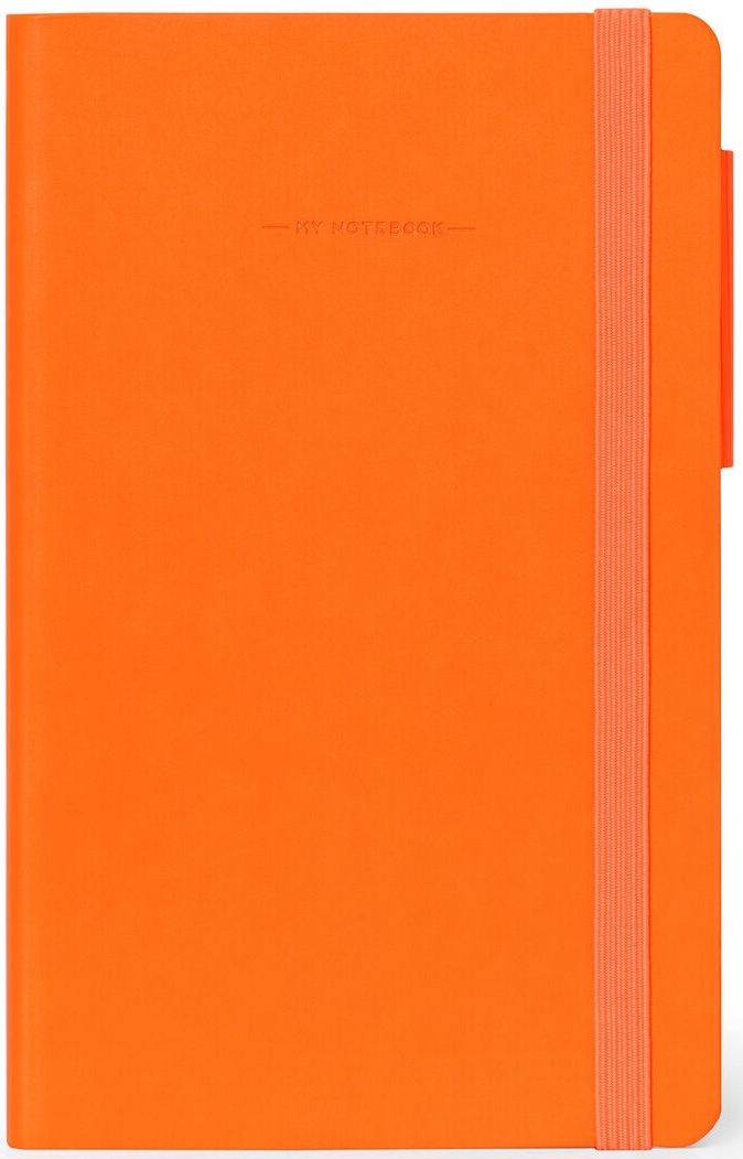 Levně Legami My Notebook - Medium Lined Neon Orange