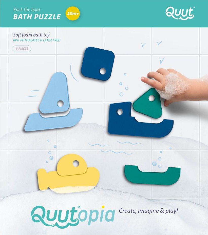 Levně QUUTopia Lodě - Puzzle do vody 2D