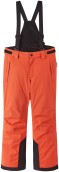 Dětské membránové zimní kalhoty Reima Wingon - Red Orange