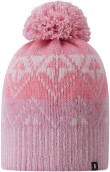 Dětská zimní čepice Reima Pohjoinen - Grey Pink