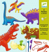 Kreativní sada Djeco - pohyblivé figurky Dinosauři