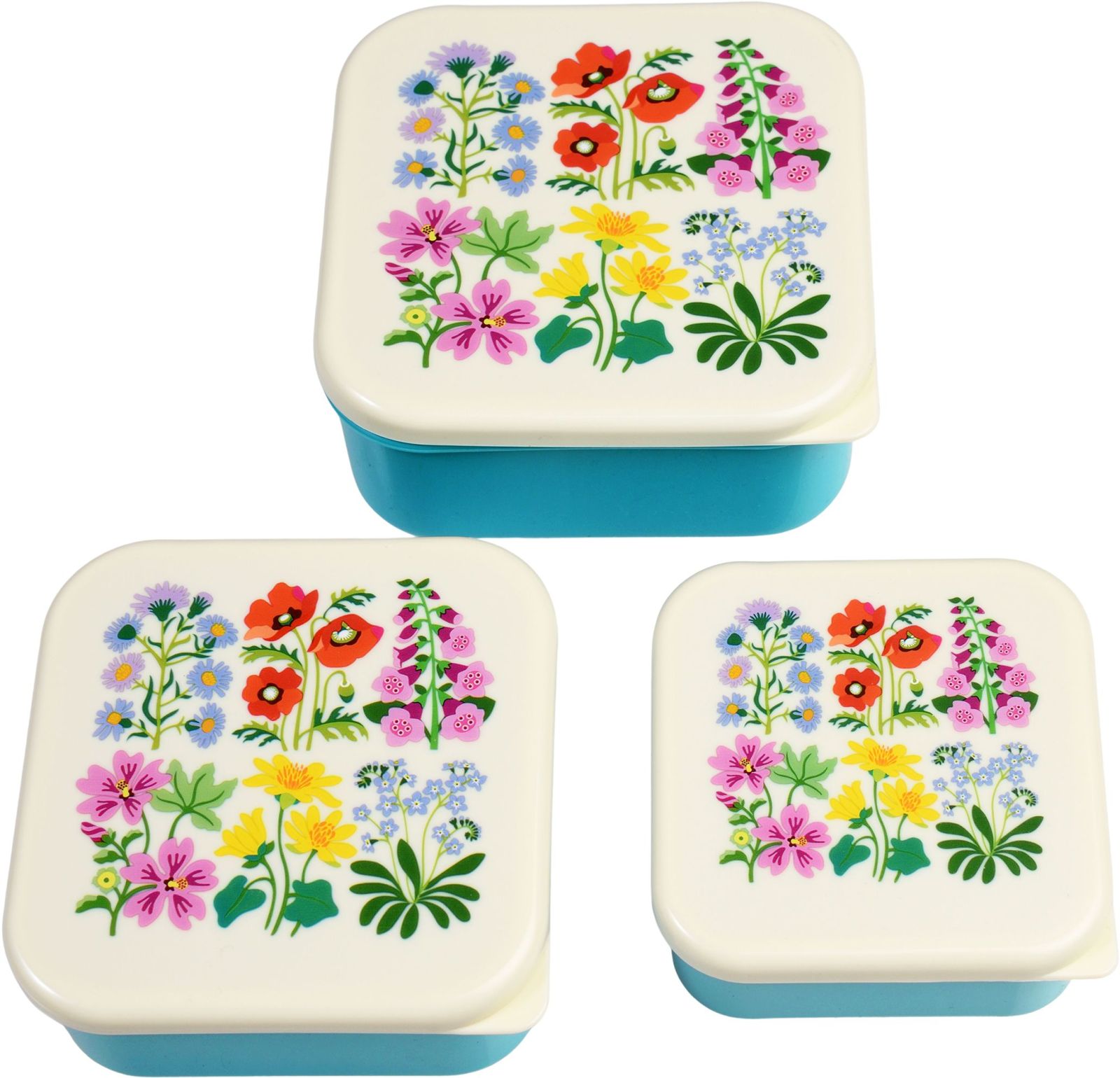 Rex London Snack boxes (set of 3) - Wild Flowers