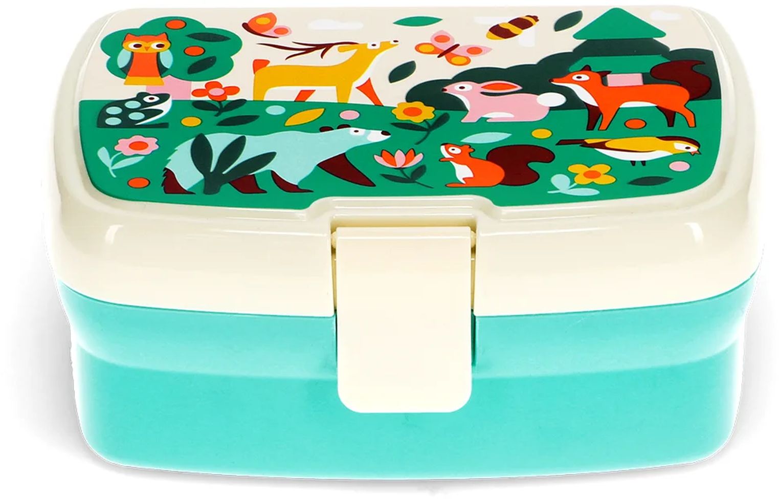 Levně Rex London Lunch box with tray – Woodland