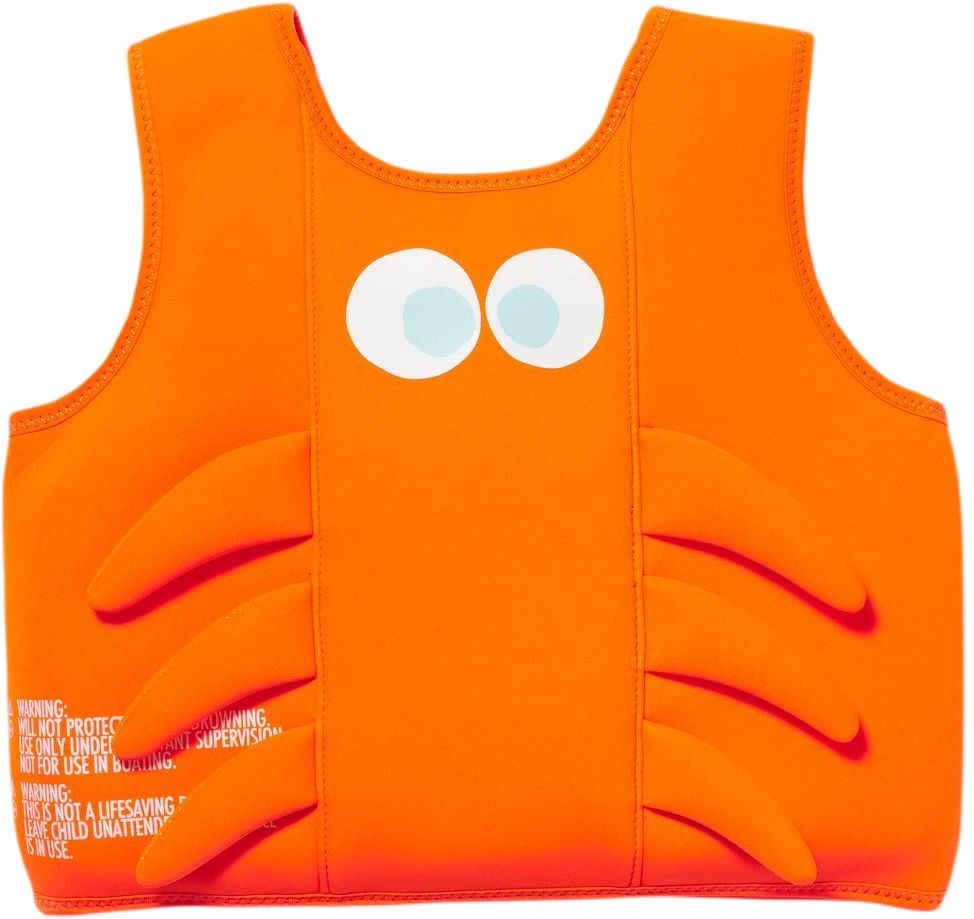 Levně SUNNYLiFE Dětská neoprenová plovací vesta 3-6 let - Krab Sonny