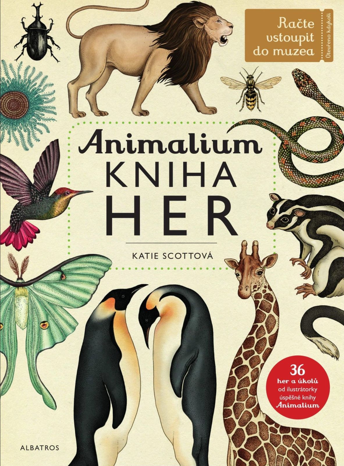 Levně Animalium kniha her - Jenny Broomová