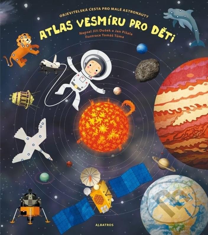 Levně Jiří Dušek, Jan Píšala - Atlas vesmíru pro děti
