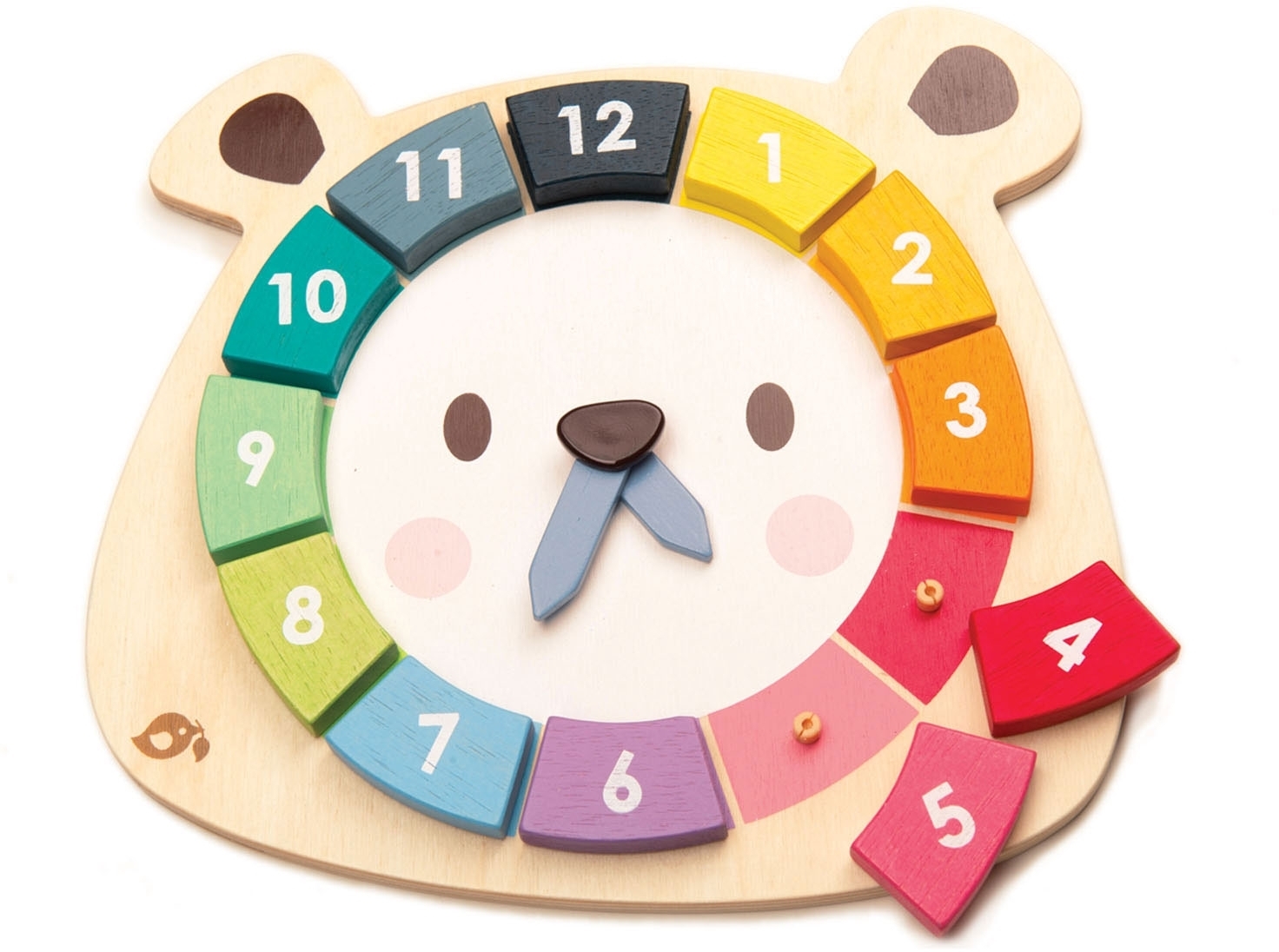 Levně Tender Leaf Bear Colour's Clock