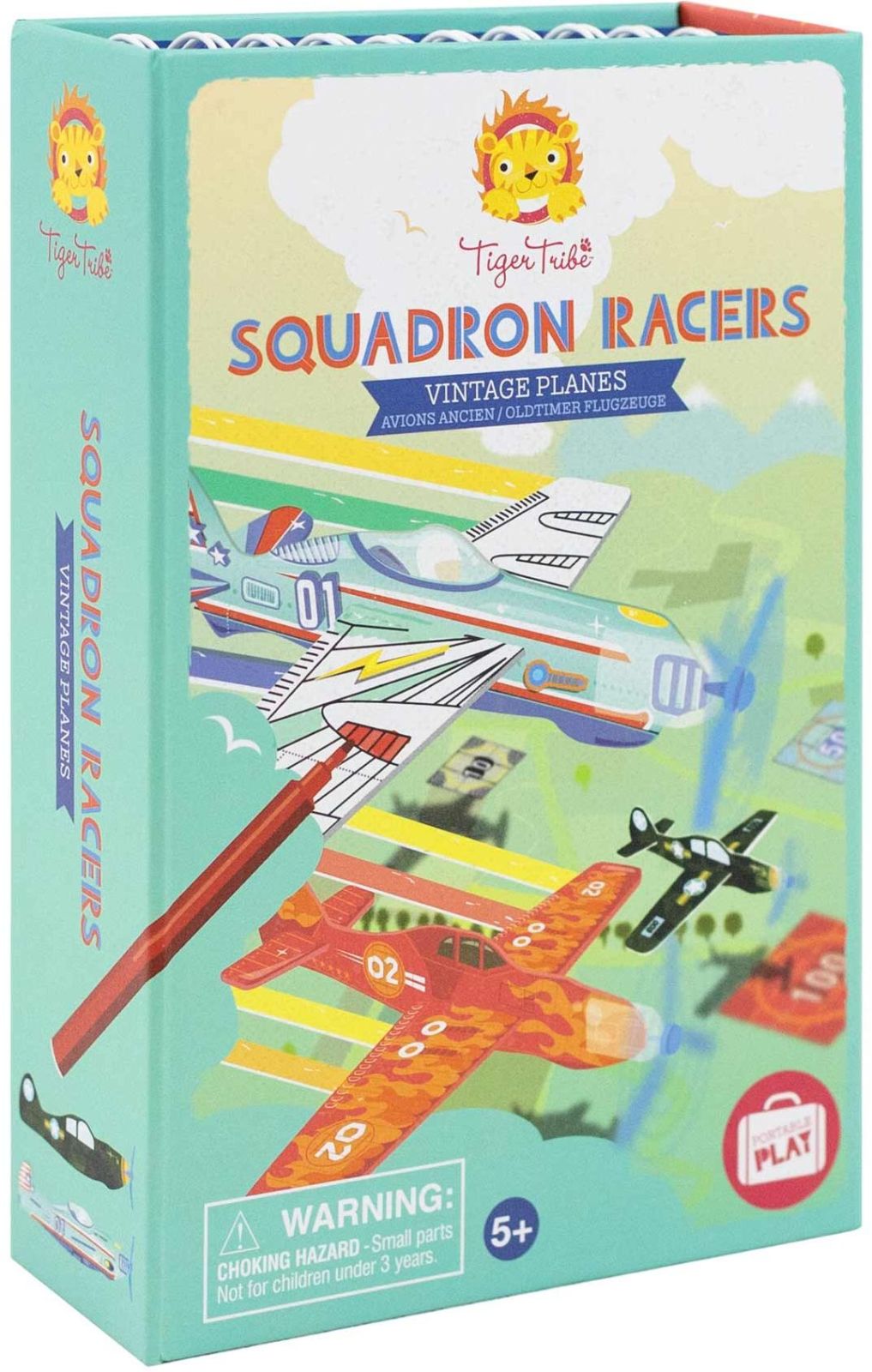 Tiger Tribe Kreativní sada Squadron Racers - Vintage Planes