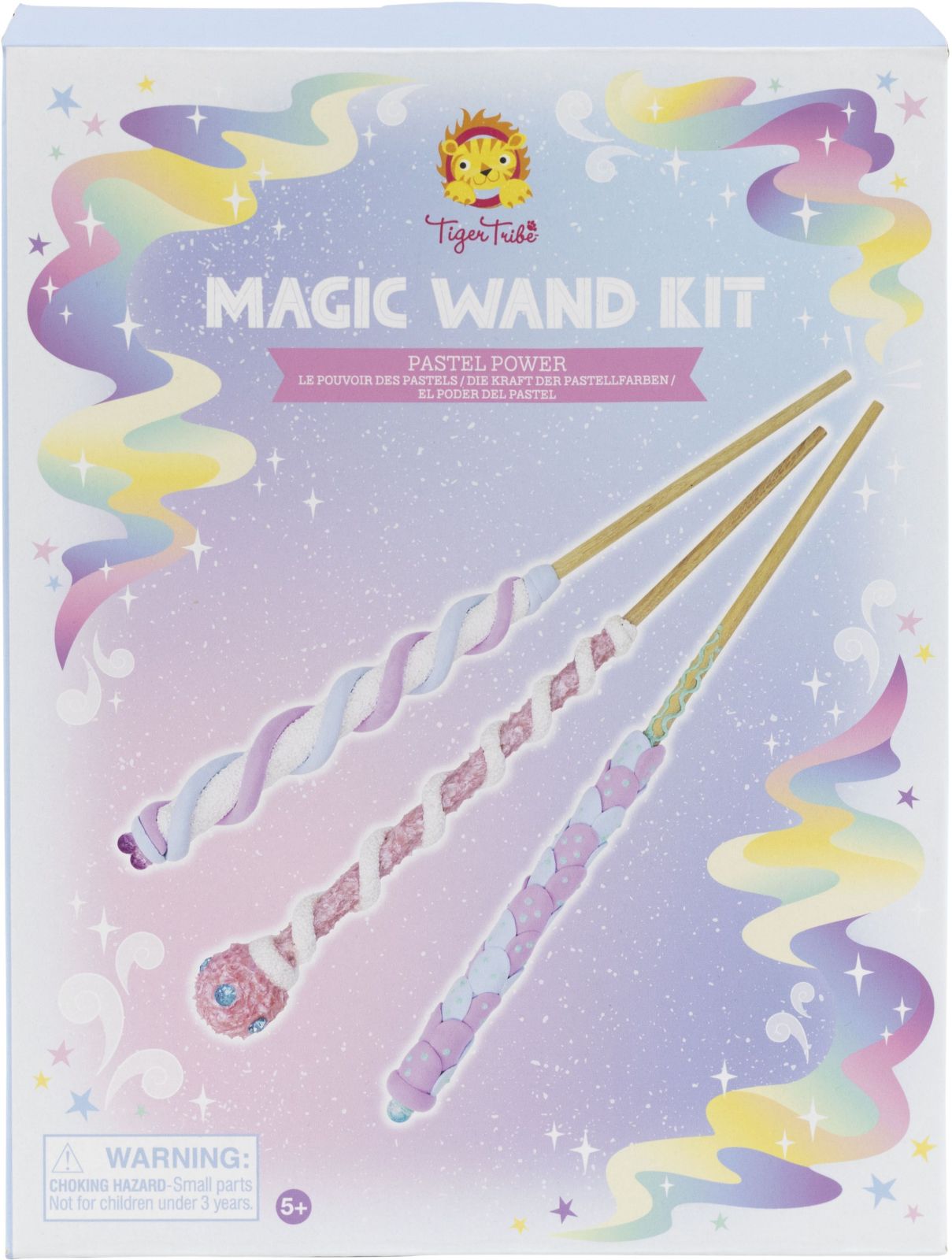 Levně Tiger Tribe Kreativní sada Magic Wand Kit - Pastel Power