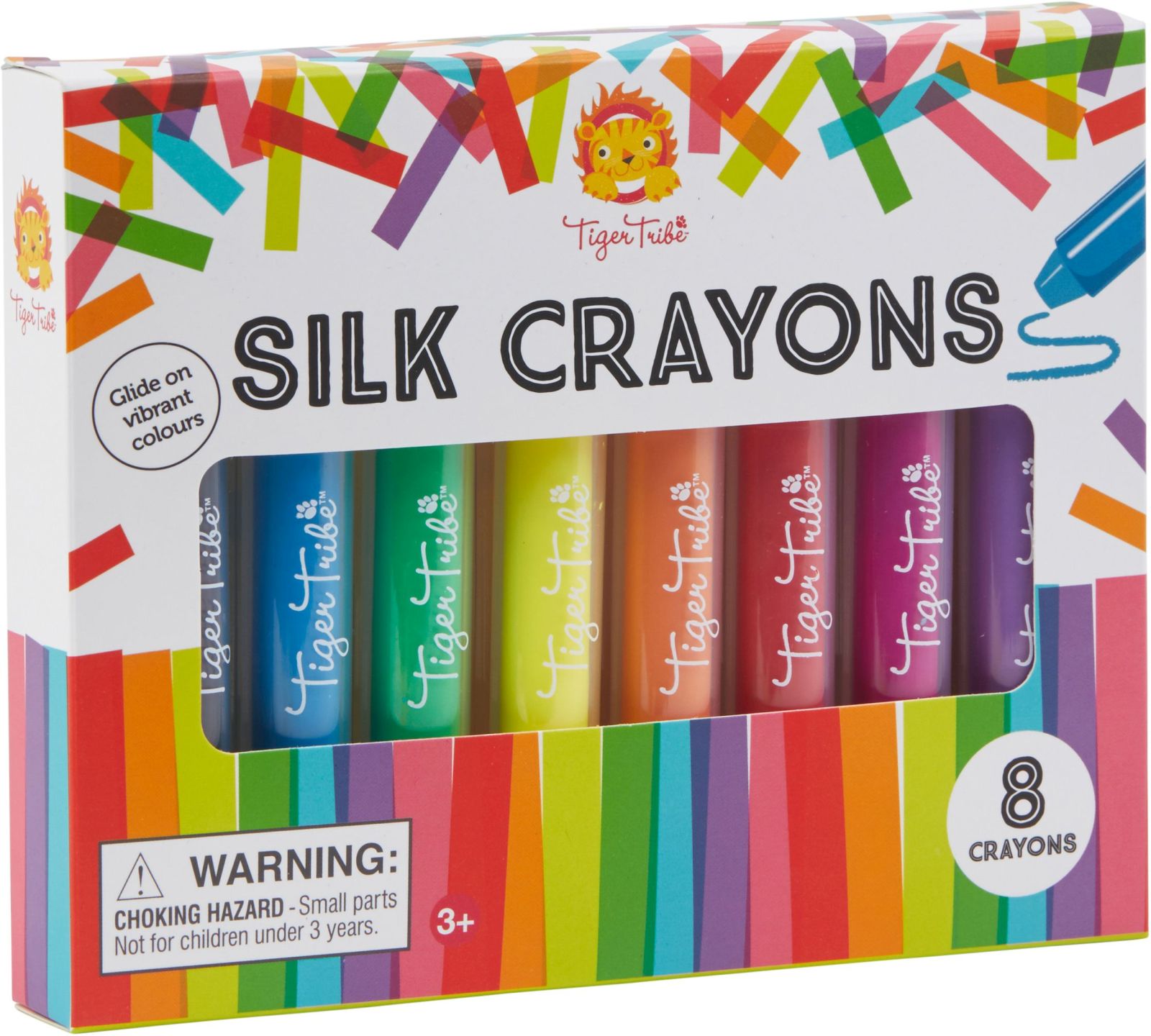 Levně Tiger Tribe Sadaverzálních pastelek Silk Crayons CDU/12