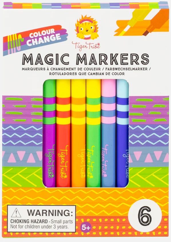 Levně Tiger Tribe Colour Change Magic Markers