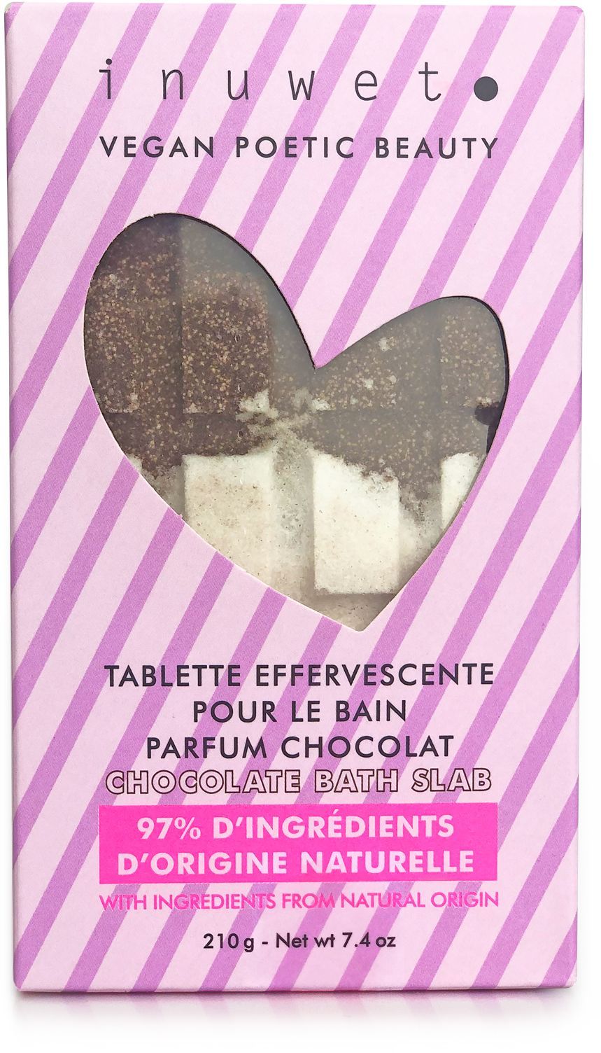 Levně Inuwet Koupelová čokoláda - Čokoláda/hnědá a bílá