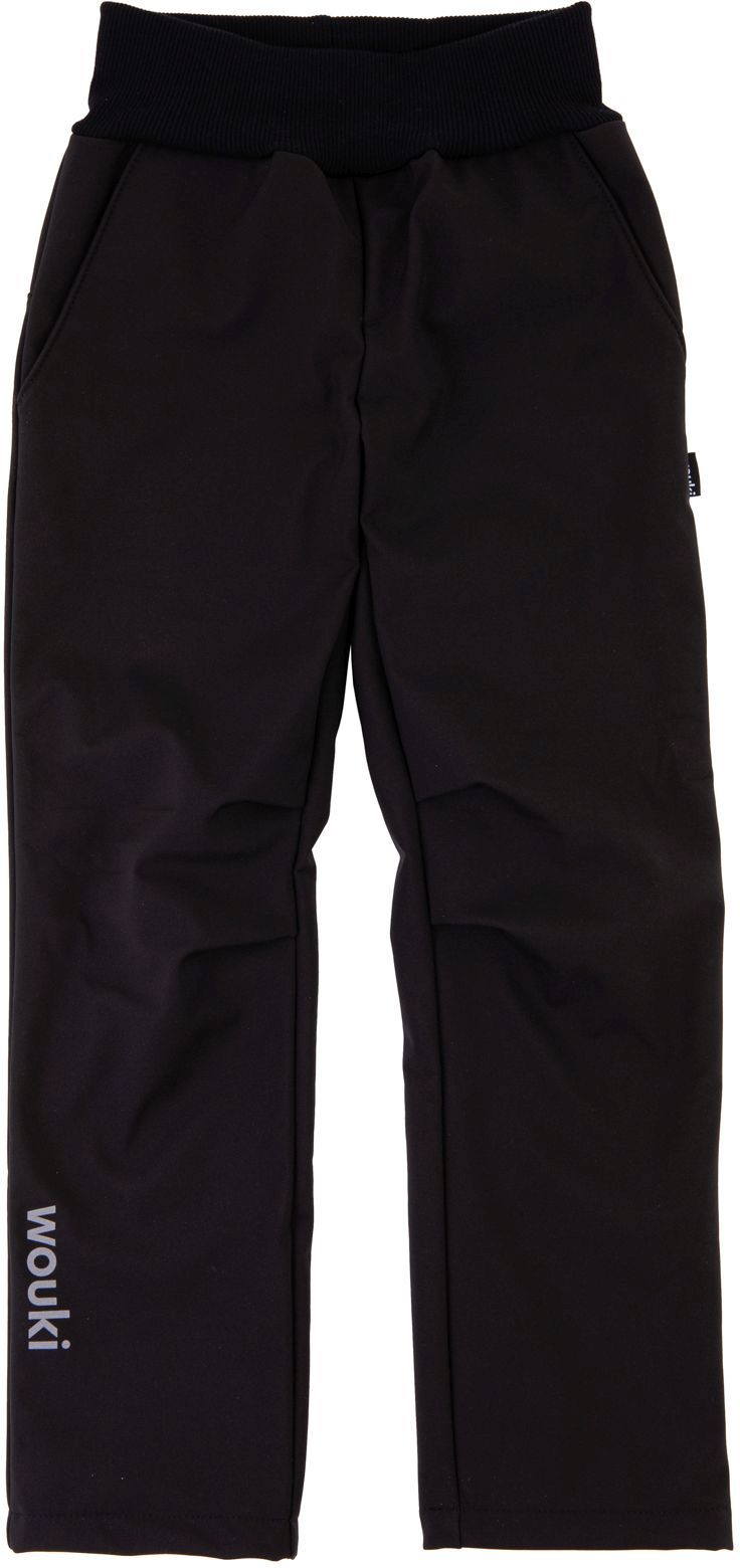 Wouki Zimní softshellové kalhoty Dui - Black 104