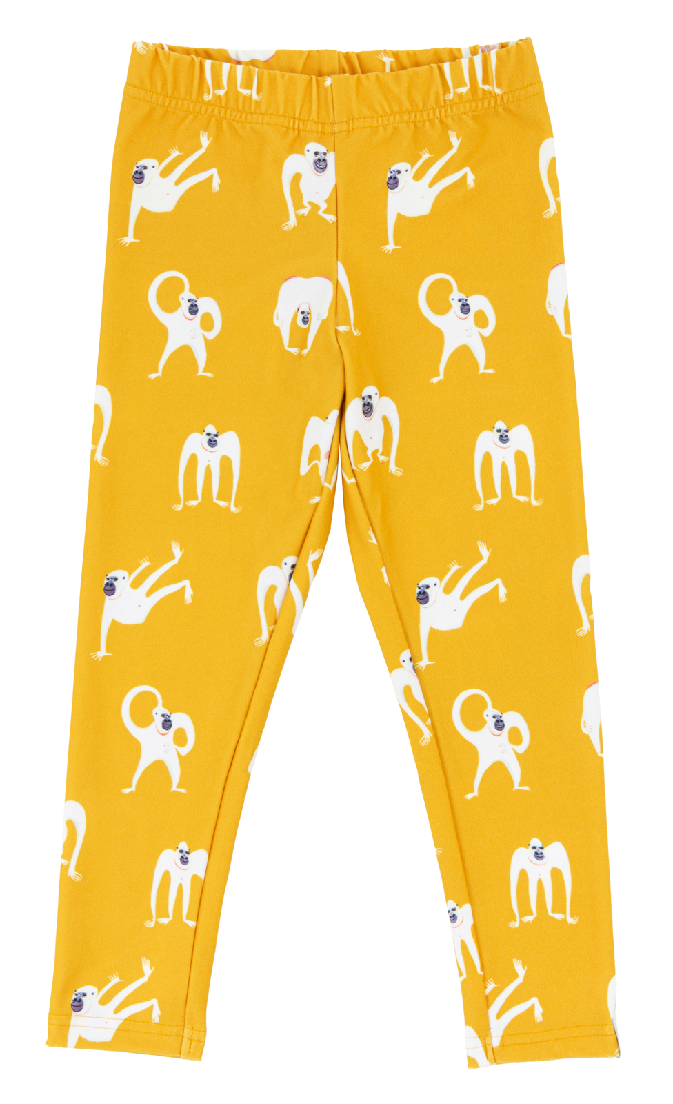 Levně WOUKI Dětské multifunkční kalhoty NIKI - Yellow 134